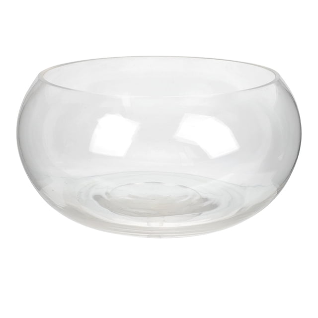 Miangastore Bol à Poisson en Verre Bol Rond en Verre Plante Terrarium de Bureau Bol à Poisson Transparent pour la Maison