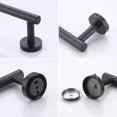 thumbnail image 3 of Avanities 36-in. W Round Stainless Steel Towel Bar In Black Color AI-34593, 3 of 7