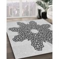 thumbnail image 3 of Ahgly Company Machine Washable Indoor Rectangle Transitional Gainsboro Gray Area Rugs, 5' x 7', 3 of 7