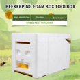 thumbnail image 2 of Boîte de Pollinisation King pour Apiculture Cadres en Mousse Kit d'Outils d'Apiculture, 2 of 8