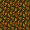 thumbnail image 1 of Ahgly Company Machine Washable Indoor Square Transitional Olive Green Area Rugs, 5' Square, 1 of 7
