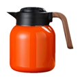 thumbnail image 1 of Lipstore Carafe à Café Isolée en Acier Inoxydable 1,2 L Cafetière Isolée pour Voyage Orange, 1 of 8