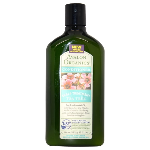 Traitement du Cuir Chevelu Biologique Revitalisant à l'Arbre à Thé par Avalon pour Unisexe - Revitalisant 11 oz