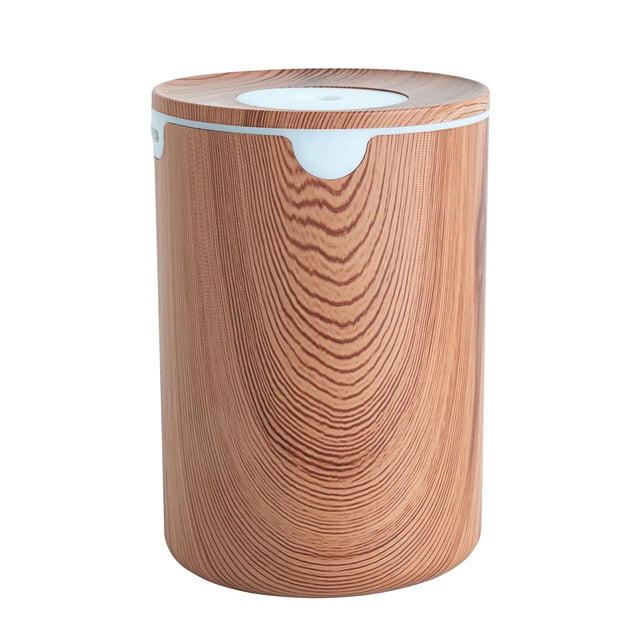 CEHVOM New Household Atmosphere Lamp Night Light Water Make-up Wood Grain Humidifier Desktop Bedroom Small Spray Humidifier Clearance