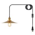 thumbnail image 1 of Plug In Ceiling Light Fixture Modern Minimalist Dining Room Kitchen Island Metal Gold Flower Chandelier Hanging Lamps, 1 of 4