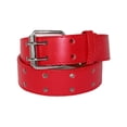 thumbnail image 2 of CTM® Kids' Leather Two Hole Jean Belt (Pack of 2), 2 of 4