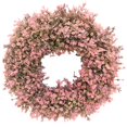 thumbnail image 1 of Christmas Artificial Wreath Realistic - Flower Hanging Wreath Front Door Decor, 1 of 6