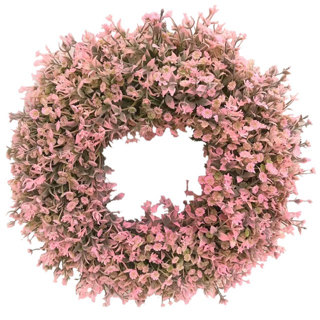Christmas Artificial Wreath Realistic - Flower Hanging Wreath Front Door Decor