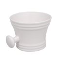 thumbnail image 2 of Bunblic 2x Bol à Savon Traditionnel, Grand Ouverture, Outils de Rasage pour Barbe, Blanc, 4 Pcs, 2 of 8