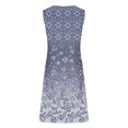 thumbnail image 5 of Penkiiy Robes pour Femmes 2024 Imprimé Marbre Col Rond Décontracté Sans Manches Robe à Bretelles Robe d'Été Babycon Sortie Décontractée Robes de Fête S Gris, 5 of 5