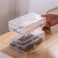 thumbnail image 4 of Tyidzon Pencil Case Clear Pencil Case Pencil Box, Boxes With Snap-tight Lid Stackable Design Plastic Pencil Box, Pencil Boxes, 4 of 9