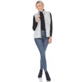 thumbnail image 4 of White Mark Veste Sherpa à Fermeture Éclair pour Femme, 4 of 6