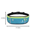 thumbnail image 3 of EGNMCR Ceinture de Course avec Porte-Bouteille d'Eau Sac Banane de Sport Sac de Taille pour Hommes et Femmes Ceinture de Sport avec Fermeture Éclair pour Course Randonnée Escalade,, 3 of 6