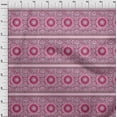 thumbnail image 3 of oneOone Tissu Polyester Lycra Feuilles & Floral Imprimé Bloc Tissu BTY 56 Pouces de Large, 3 of 4