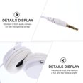 thumbnail image 4 of Fashion Headset over-ear Headphone Wired Game Earphone Simple Gaming Headphone, 4 of 8