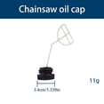 thumbnail image 2 of Uel Tank Cap Compatible With Hedge Trimmer Brush Cutter Multitool Petrol Scooter Garden Multi Tool Engines Earth Replacement Part Black 45mm Outeer Diameter, 2 of 3