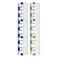 thumbnail image 2 of ZTTD Measuring Plastic Flexi 6" Easy Read 15 cm English Metric 150 mm Ruler Converter, Clear Ruler With Clear Scale Measuring Tool Multifunctional Drawing And Marking Ruler (Type5-Random Color), 2 of 9