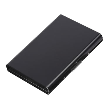 Agiferg RFID Credit Card Holder Protector Slim Metal Wallet Business Card Case For Women Or Men
