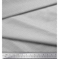 thumbnail image 3 of Soimoi Crepe Silk Fabric Geometric Small Print Fabric by The Yard 42 Inch Wide, 3 of 3