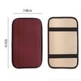 thumbnail image 3 of Chmadoxn Car Armrest Storage Box Mat, Fiber Leather Car Center Console Cover, Car Armrest Seat Box Cover Accessories Interior Protection For Most Vehicle, SUV, Car Armrest trunk sleeve pad, 3 of 8