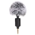 thumbnail image 1 of Smartphone Microphone, Metal Phone Noise Reduction Microphone 90 Degree Rotation Sensitive Sound Pickup  For Home 3.5mm -22db±3db, 1 of 8