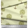 thumbnail image 2 of Soimoi Poly Georgette Tissu Arbre Bloc Tissu Imprimé par la Cour 52 Pouces de Large, 2 of 3