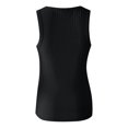thumbnail image 4 of Timegard Womens Tank Tops Summer V Neck Slim Basic Tee Solid Color Casual Sleeveless Top Cami Shirts, 4 of 5