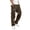 A-Brun, variante sur Puawkoer Pantalon en Coton Décontracté pour Hommes Quatre Saisons, Vêtements de Travail de Construction pour Hommes, Rue, Loisirs, Sports, Multi, Double, Genou, Pantalon de Survêtement Lourd pour Hommes, Poche, Bouche de Pied, Casquette, Pantalon Cargo pour Hommes