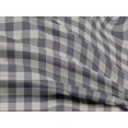 thumbnail image 4 of oneOone Rayon Gray Fabric Check Check Fabric For Sewing Printed Craft Fabric By The Meter 56 Inch Wide, 4 of 5