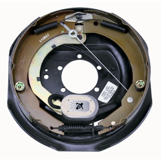 Lippert Components Trailer Brake Assembly 296651 Electric Brakes; Drum Brakes; 7000 Pound Axle Capacity; Left; Single; Self Adjusting