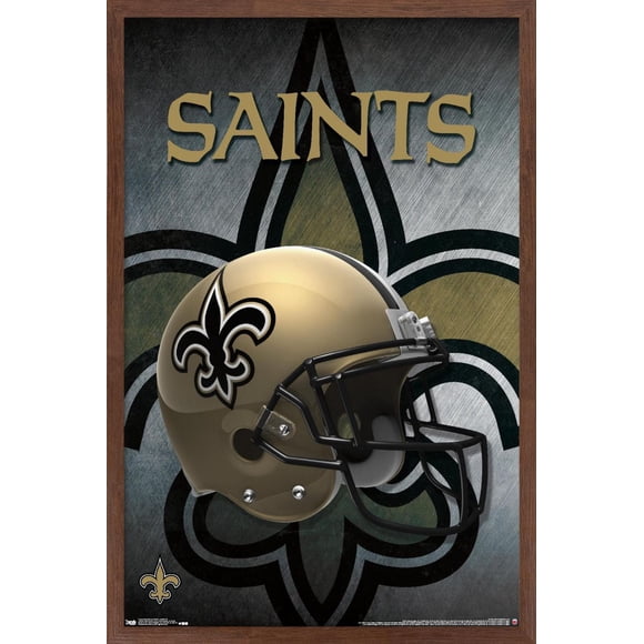 NFL New Orleans Saints - Helmet 16 Wall Poster, 22.375" x 34"