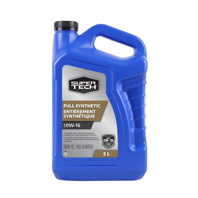 Super Tech Full Synthetic 0w-16
