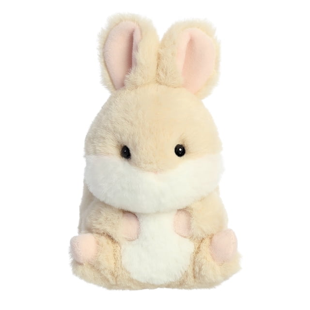 Aurora Peluches Rolly Pets-Lively Bunny (Tan) 5 Pouces
