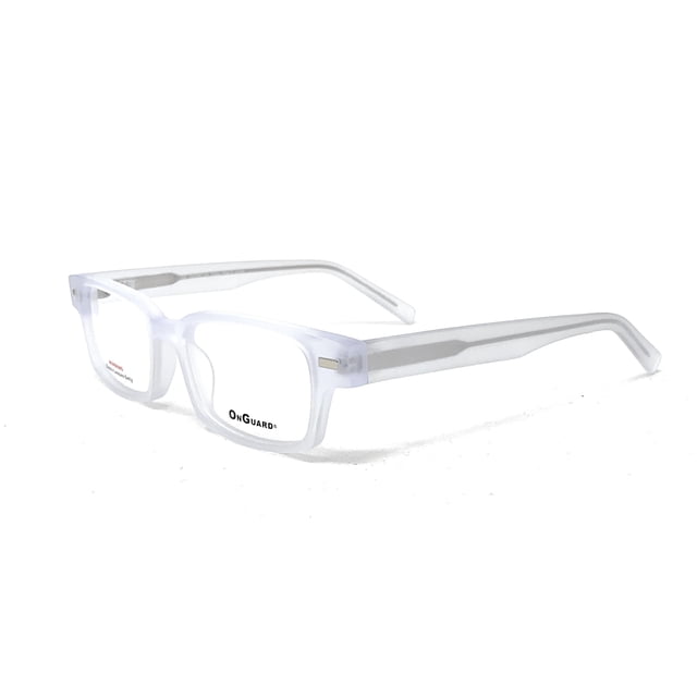 OnGuard RxAble Safety Eyewear Eyeglasses Frames OG 014 Matte Clear 50mm