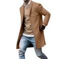 thumbnail image 1 of Qertyioot Tops for Men Fall Winter Casual Long Sleeve Button Fashion Jacket, 1 of 6