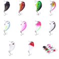 thumbnail image 2 of 1pcs/10 Pcs 4.5cm Leurres de Pêche Miniatures Colorés en Plastique Crankbaits, 2 of 7