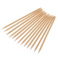 thumbnail image 1 of Tool 100PCS Nail Art Wood Sticks Wooden Cuticle Remover Pusher Manicure Pedicure Tool Disposable, 1 of 7