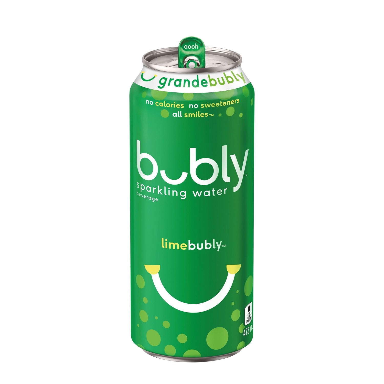 Bubly Lime Sparkling Water 473mL, Can