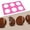 A, variant on Round Silicone Moulds and Chocolate Decorating Tools for DIY Baking Kitchen - Round Cheese Chocolate Mat Cookie Stencil and Bakeware Accessories