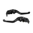 thumbnail image 1 of Ensemble de 2 Leviers de Frein et d'Embrayage Extensibles Réglables en Alliage d'Aluminium CNC pour DUCATI Streetfighter PanigaleBlack, 1 of 6