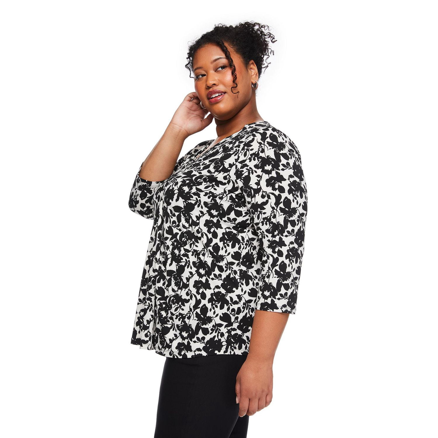 Haut à plis Lane Bryant Plus pour femmes