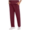 thumbnail image 1 of Clearance! Grrvtrz Cargo Scrub Pants for Men — Classic Straight Leg Fit, 4Pockets, 4-Way Stretch, Anti-Wrinkle Drawstring Scrub Pants, 1 of 8