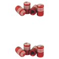 thumbnail image 3 of Redempat 4 Pieces Car Tire Valve Caps Flag Pattern Stem Cover Repair Parts for Bicycle Motorcycle Electric Bike Accessories Red 2Set, 3 of 6