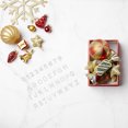 thumbnail image 1 of PENIKOKO 200Pcs White Acrylic Letters Letter Beads Alphabet Resin Pendants Clear Storage Box for Craft Use, 1 of 8