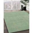 thumbnail image 2 of Ahgly Company Indoor Square Abstract Green Oriental Area Rugs, 7' Square, 2 of 6