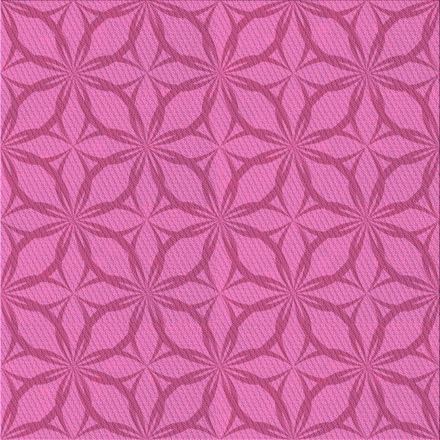 Ahgly Company Tapis d'Intérieur Lavable à la Machine, Carré, Transitionnel, Rose Foncé, Tapis de Zone, 6 Pieds Carré