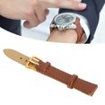 thumbnail image 4 of Ymiko Watch Strap,Unisex Universal Pin Buckle Watch Band PU Leather Replacement Watch Strap Accessory Brown,Pin Buckle Watch Band, 4 of 8