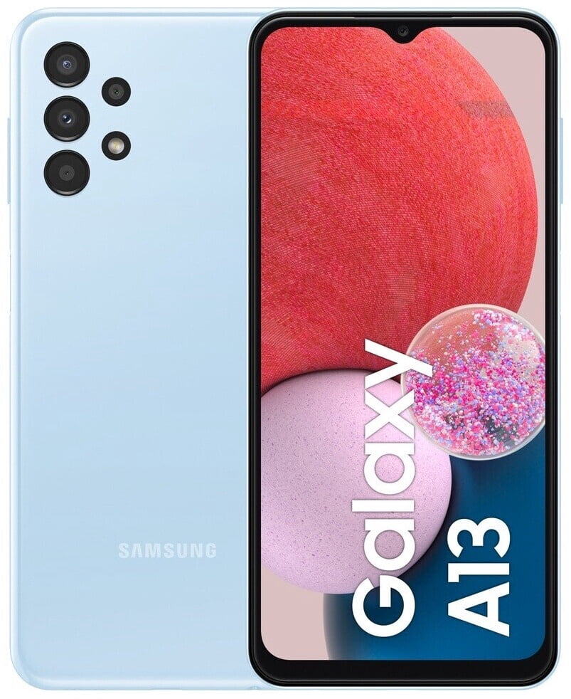 Refurbished Samsung Galaxy A13 4G - 128GB – Blue – 50MP Triple Rear & 8MP Front Camera - Fully Unlocked Smartphone - Excellent Condition