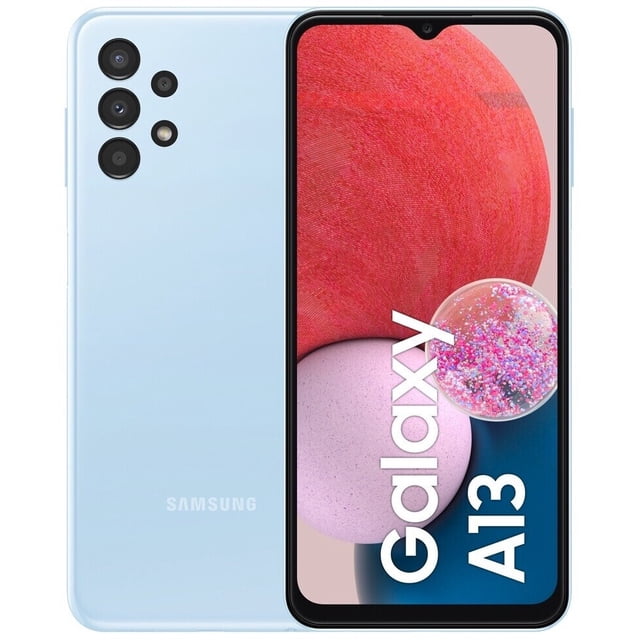 Refurbished Samsung Galaxy A13 4G - 128GB – Blue – 50MP Triple Rear & 8MP Front Camera - Fully Unlocked Smartphone - Excellent Condition