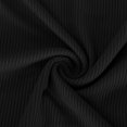 thumbnail image 4 of Timegard Hauts pour Femmes Col Ras du Cou Manches Longues Confortables Couleur Unie Camisoles Automne Décontracté Ajusté T-Shirts Hauts, 4 of 6